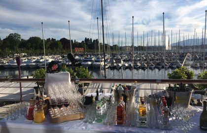 Une pause détente durant le Salon EBACE Geneva