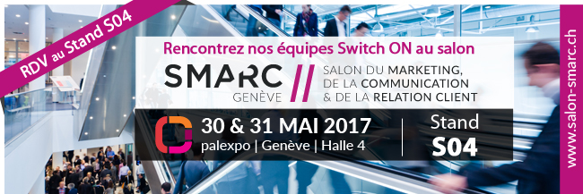 Switch ON au Salon SMARC à Palexpo