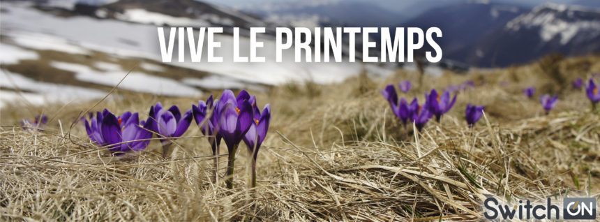 Le printemps arrive mercredi !